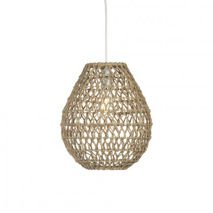 Oaks Lighting Linz Paper String Non-Electric Pendant Small