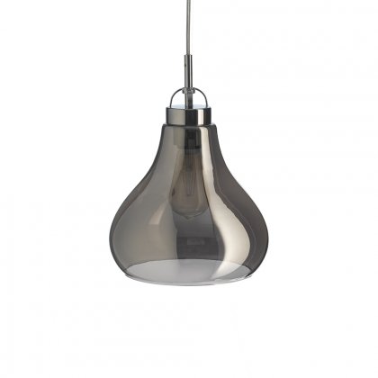 Oaks Lighting Turua Pendant 335 x 245mm Chrome