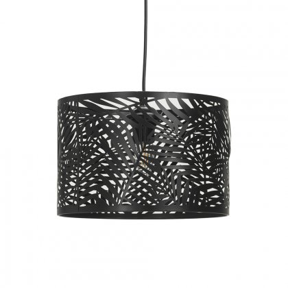 Oaks Lighting Leticia 300mm Pendant Black