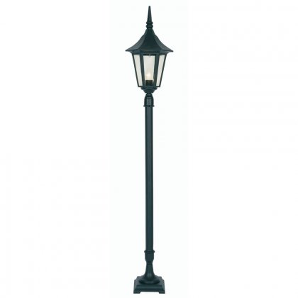 Oaks Lighting Cardinal Mini Outdoor Lamp Post Black