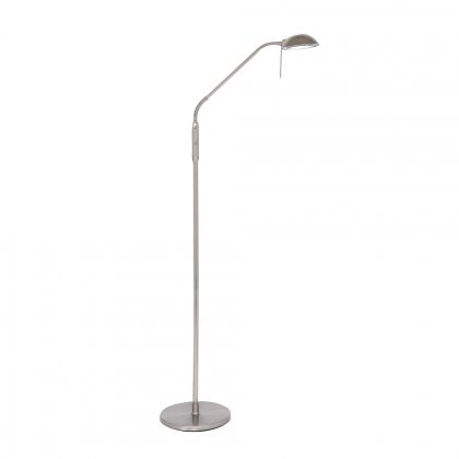 Oaks Lighting Metis Floor Lamp Antique Chrome