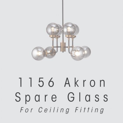 Oaks Lighting Akron Ceiling Light Replacement Glass