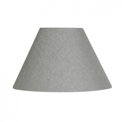 Oaks Lighting Linen Coolie Shade Earl Grey - Various Sizes