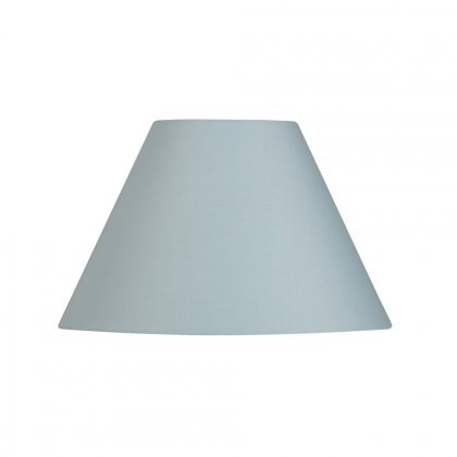 Oaks Lighting Cotton Coolie Shade Light Blue - Various Sizes