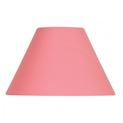 Oaks Lighting Cotton Coolie Shade Salmon - Various Sizes