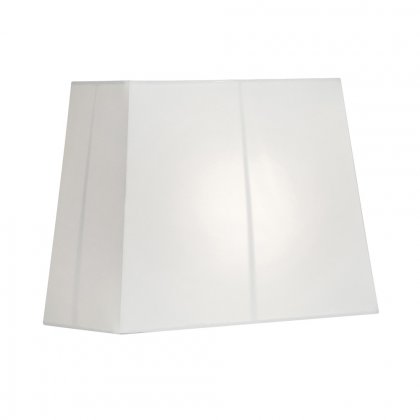 Oaks Lighting Rectangular Shade White - Various Sizes