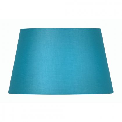 Oaks Lighting Cotton Drum Shade Blue - Various Sizes