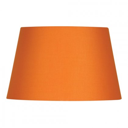 Oaks Lighting Cotton Drum Shade Satsuma - Various Sizes