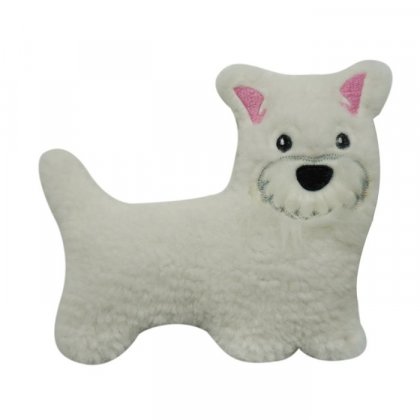 Westie Dog Microwavable Plush Lavender Heat Pack