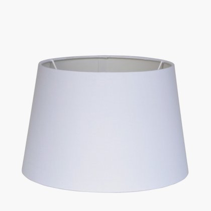 Pacific Lifestyle Adelaide Tapered Poly Cotton Lampshade 30cm - Ivory