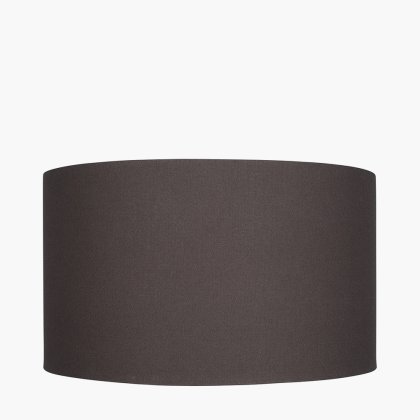 Pacific Lifestyle Henry Handloom Cylinder Lampshade 45cm - Grey