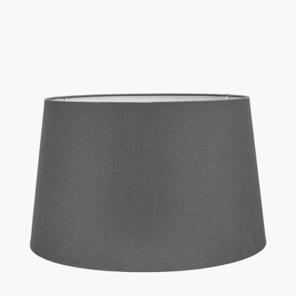 Pacific Lifestyle Winston Handloom Tapered Lampshade 30cm - Grey