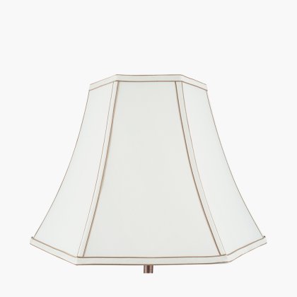 Pacific Lifestyle Lyla Polysilk Bowed Lampshade 40cm - Cream