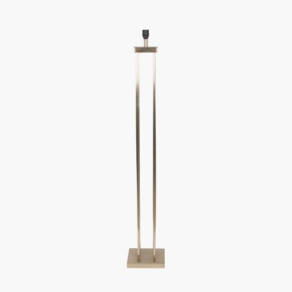Pacific Lifestyle Langston Metal Column Floor Lamp Base - Satin Brass