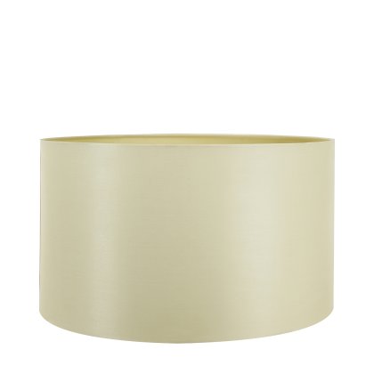 Pacific Lifestyle Zara Silk Lined Cylinder Lampshade 35cm - Almond