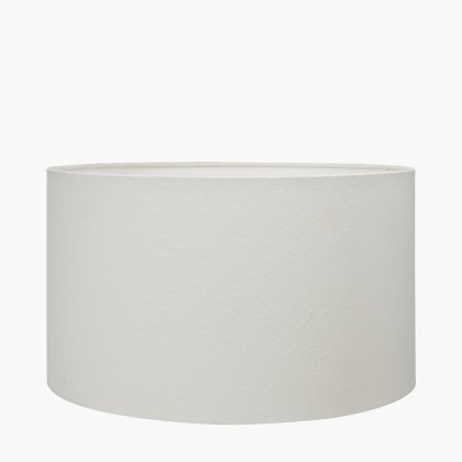 Pacific Lifestyle Henry Handloom Cylinder Lampshade 40cm - White