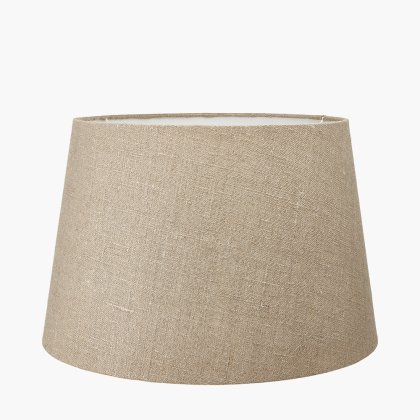 Pacific Lifestyle Milos Linen Tapered Lampshade 25cm - Natural