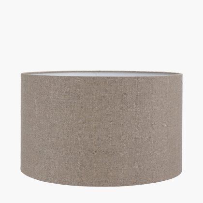 Pacific Lifestyle Edward Natural Linen Cylinder Lampshade 30cm