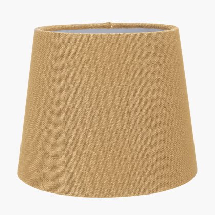 Pacific Lifestyle Pelham Handloom Tapered Lemon Clip Lampshade 15cm - Taupe