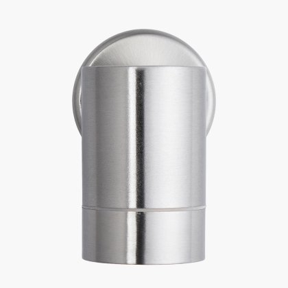 Pacific Lifestyle Lantana Metal Fixed Spot Wall Light - Brushed Steel