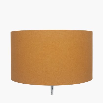 Pacific Lifestyle Henry Handloom Cylinder Lampshade 30cm - Mustard