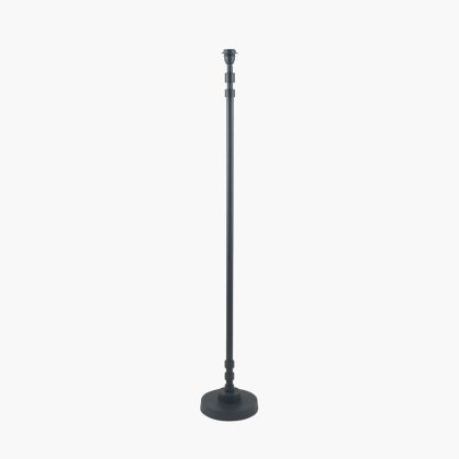 Pacific Lifestyle Rhode Matt Black Stick Metal Floor Lamp Base