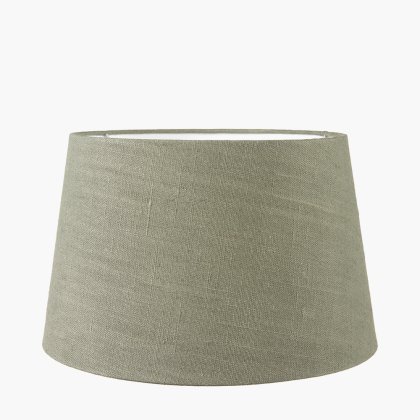 Pacific Lifestyle Milos Linen Tapered Lampshade 35cm - Pistachio Green