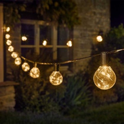 Eureka Lighting Firefly Festoon LV String Lights Set of 10 - Warm White