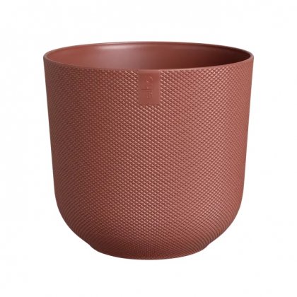 Elho Jazz Round 16cm Tuscan Red Plant Pot