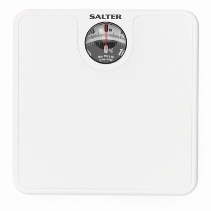 Salter Magnifying Bathroom Scale - White