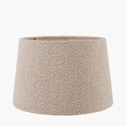Pacific Lifestyle Martigues Boucle Tapered Lampshade 40cm - Taupe