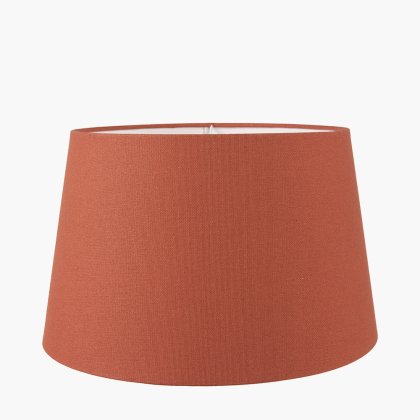 Pacific Lifestyle Winston Handloom Tapered Lampshade 25cm - Tobacco