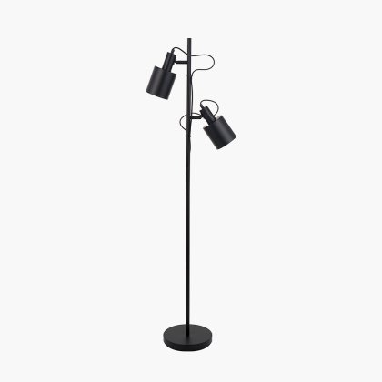 Pacific Lifestyle Aaron Metal Task Floor Lamp - Black