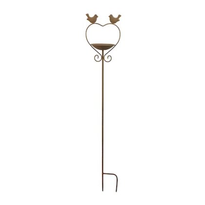 Ascalon Two Bird Feeder On Stake