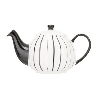 Siip Vertical Stripe 2 Cup Teapot Grey