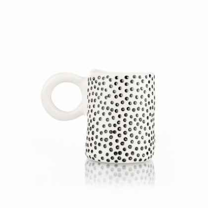 Siip Fundamental Geo Espresso Mug Black Dot