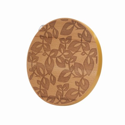 Catherine Lansfield Inga Wooden Round Trivet