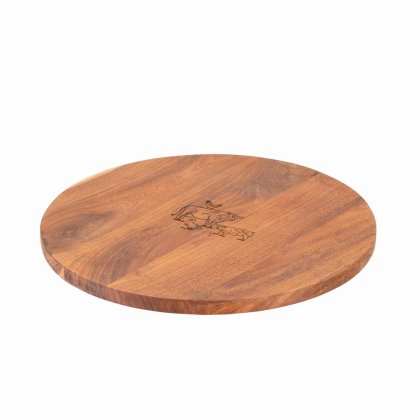 Woodbury Lane Round Wooden Board