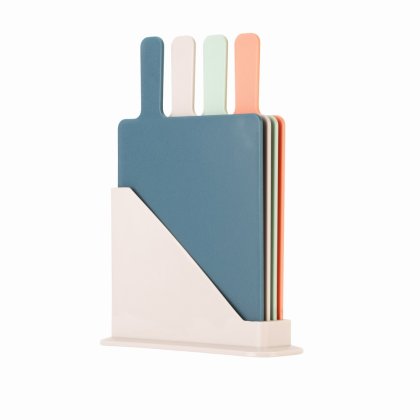 Fusion Twist Chopping Board Set - Multicoloured