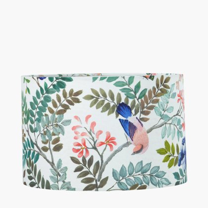 Pacific Lifestyle Porcelaine de Chine 14 Drum Shade - Cobalt