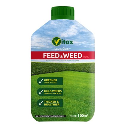 Vitax Lawn Clear Feed & Weed 200sq.m 500ml