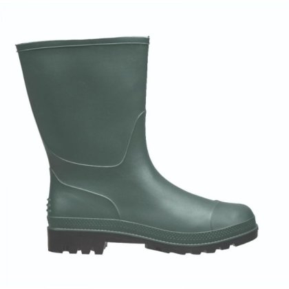 Briers Half Wellingtons - Green Size 7