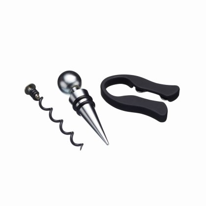 BarCraft Deluxe Lever-Arm Corkscrew Gift Set