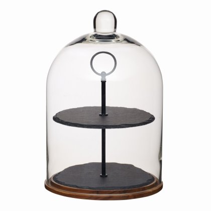 Artes Appetiser Two Tier Serving Dome