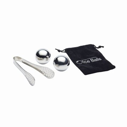 BarCraft Stainless Steel Ice Ball Set