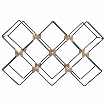 BarCraft Iron Wire Wine Rack