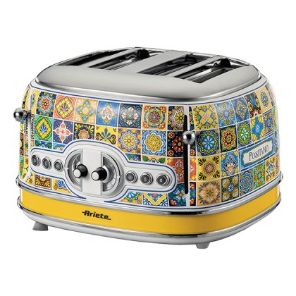 Ariete Positano Design 4 Slice Toaster