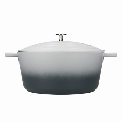 MasterClass Cast Aluminium Casserole Dish 5lt - Ombre Grey