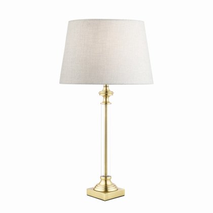 Laura Ashley Winston Table Lamp Antique Brass & Glass Base Only