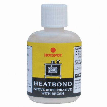 Hotspot Heatbond Stove Rope Fixative with Brush 30ml